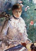 Berthe Morisot Summer (Young Woman by a Window) Spain oil painting artist
